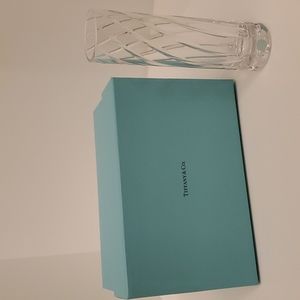 Tiffany & Co Lead Crystal Vase